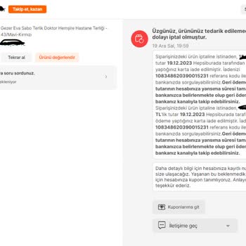 Hepsiburada Barkod Hatası :)