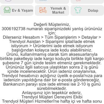 Grimelange Yanlış İşlem İlgisizlik
