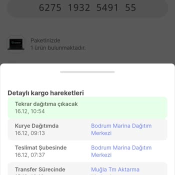 hepsiJET Hepsi Jet Teslim Edilmeyen Kurye