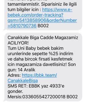 Ebebek AGT Kayıp Kargo!