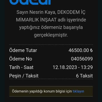 Ödeal Şirketi Geri Ödememi Yapmadı