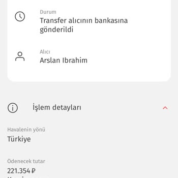 KoronaPay Transfer Problemi K