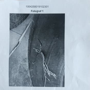 Lassa Lastiğin Yanaklardan Hava Salması