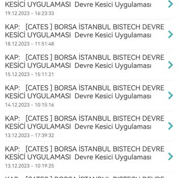 Borsa İstanbul Çates Elektrik Üretim A. Ş