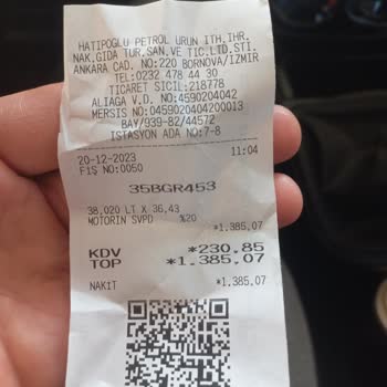 Shell Yanlış Plaka Kaydı