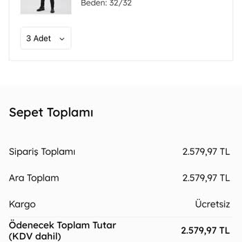 Mavi Ürün Stoğu Olmasına Rağmen Sipariş İptali