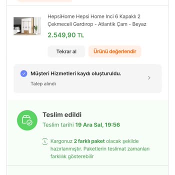 Horoz Lojistik Teslim Edilmeyen Teslimatı Yapmış Olarak Gösteriyor