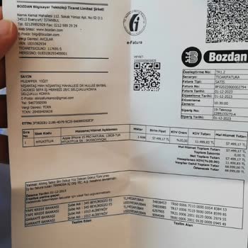 Bozdan Teknoloji İade Kabul Etmiyor