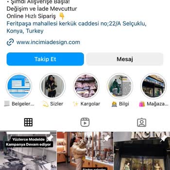 İncimia Design İnternet Üzerinden Alışverişte Mağduriyet
