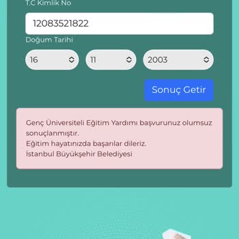 İbb Genç Üniversiteli Bursu