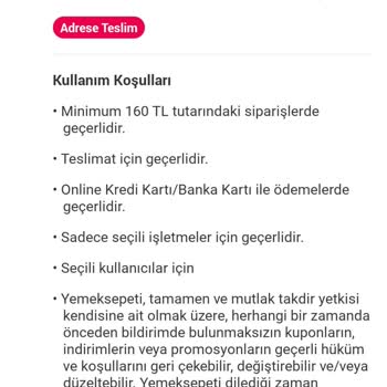 Yemeksepeti Club Puanları Uygulanmıyor