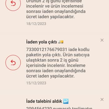 Trendyol İade Süresi Uzaması