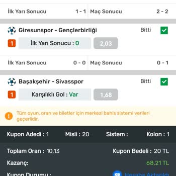 İddaa.comdan Kazanılan Paranın İade Edilemeyişi