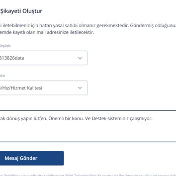 TurkNet Hizmet Kalitesi Kötü Ve Çözümsüz.