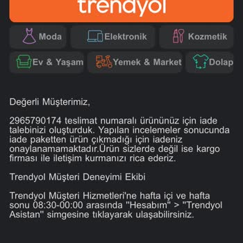 Trendyol İade Taleplerim Sonuçlanmadı