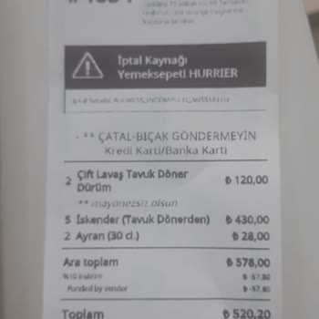 Yemeksepeti Kuryeleri Çok Geri