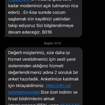 Vodafone Ev İnterneti Arızası!