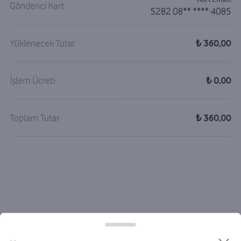 Vodafone Pay Bakiye Yükleme Hatası