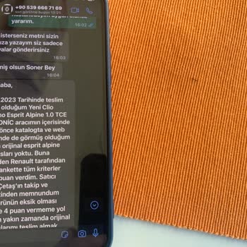 Renault Sıfır Araç Alımında Eksik Teslimat