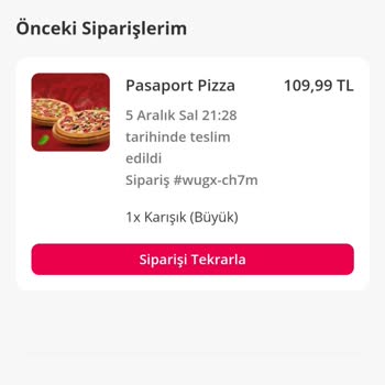 Yemek Sepeti İade Yapmadı