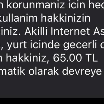 Vodafone İnternet Paketi Karmaşası