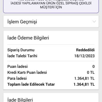 N11 Haksız İade Reddi Ve Mağduriyet