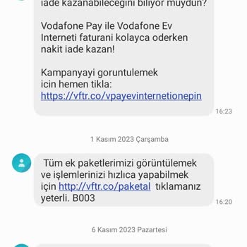 Vodafone Kampanya Boş Çıktı