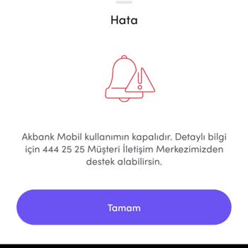 Akbank Hesabım Kısıtlandı Hesabıma Giriş Yapamıyorum