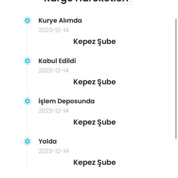 Kargoist Antalya Kepez Şubesi Sorumsuzluğu