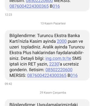 ING Bank Turuncu Ekstra