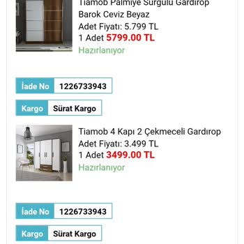 A101 Otuz Üç Gündür Gelmeyen Kargo