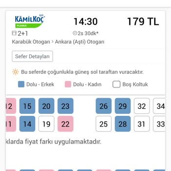 Kamil Koç Otobüs Düzeninin Yanlış Gösterilmesi