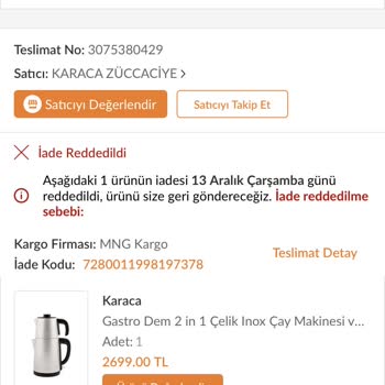 Trendyol Parama El Koydu