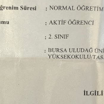 BURULAŞ Öğrenci Kartım SGK Girişim Olduğu İçin İptal Edilmiş
