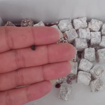 Tatmix Kuruyemiş Lokumun İçinden Tas Çıktı