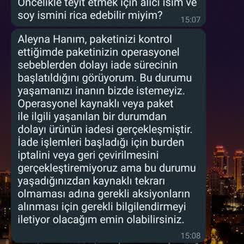 Hepsijet Kargo Firması Hakkında Şikayet