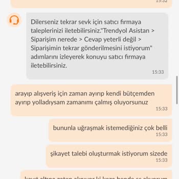Trendyol Ürün Gelmedi Ve Sorumsuzluk