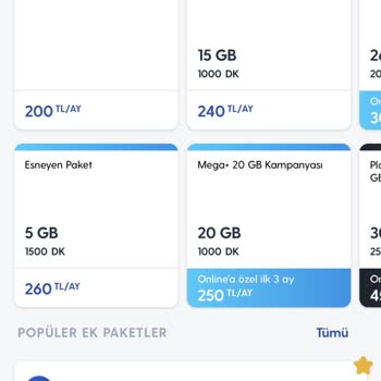 Turkcell Bana Sunduğu Paketi Kaldırdı