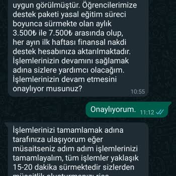 Burshanem Vakfı Burs Hanesi Burs Adı Altında Bilgi Alıp Papara Açmayı Denedi.