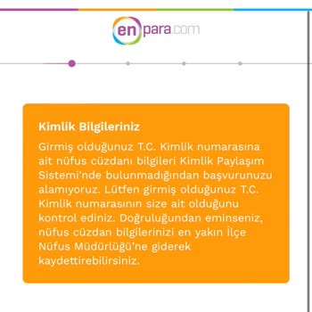 Enpara Kayıt Hatası Sorunu