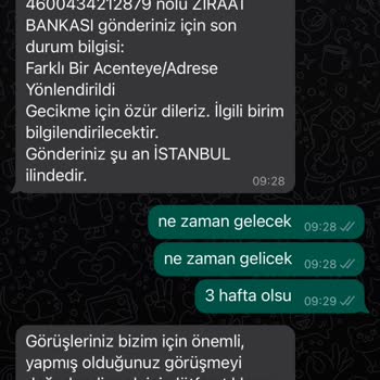 AGT Kargo Kargomu Getirmiyor