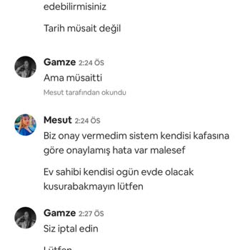 Airbnb Rezervasyon İptali İle İlgili Sorunum