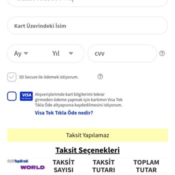 Media Markt Ürün Taksit Sorunu