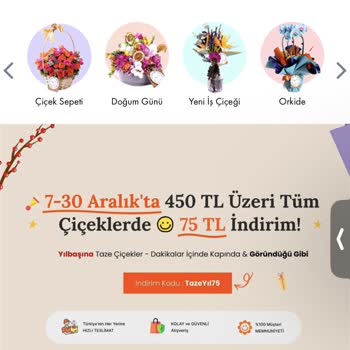 Taze Çiçek (tazecicek.com) Çiçek Siparişi Hüsranı: Ödeme Alındı, Servis Yok!