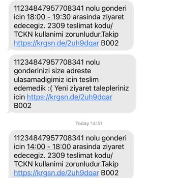 Kargom Sende Teslimat Sorunu