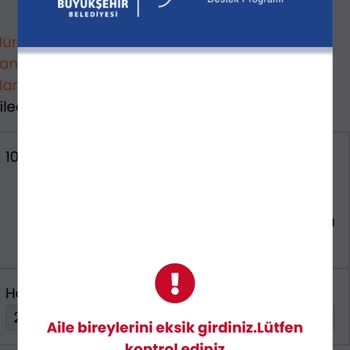 İstanbul Senin İBB Yenidoğan Destek Paketi Hata Veriyor