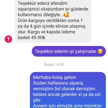 Taytcım (Instagram) Tayt Siparişi Hayal Kırıklığı
