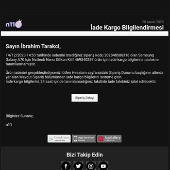 N11 Ve Satıcıların Sorumsuzluğu