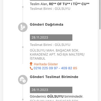MNG Kargo Kargomun Şubede Kaybolması