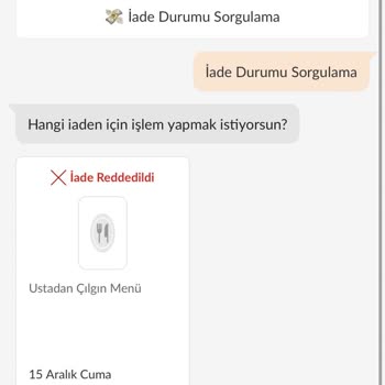 Zurna Dürüm Trendyol GO Eksik Ürün